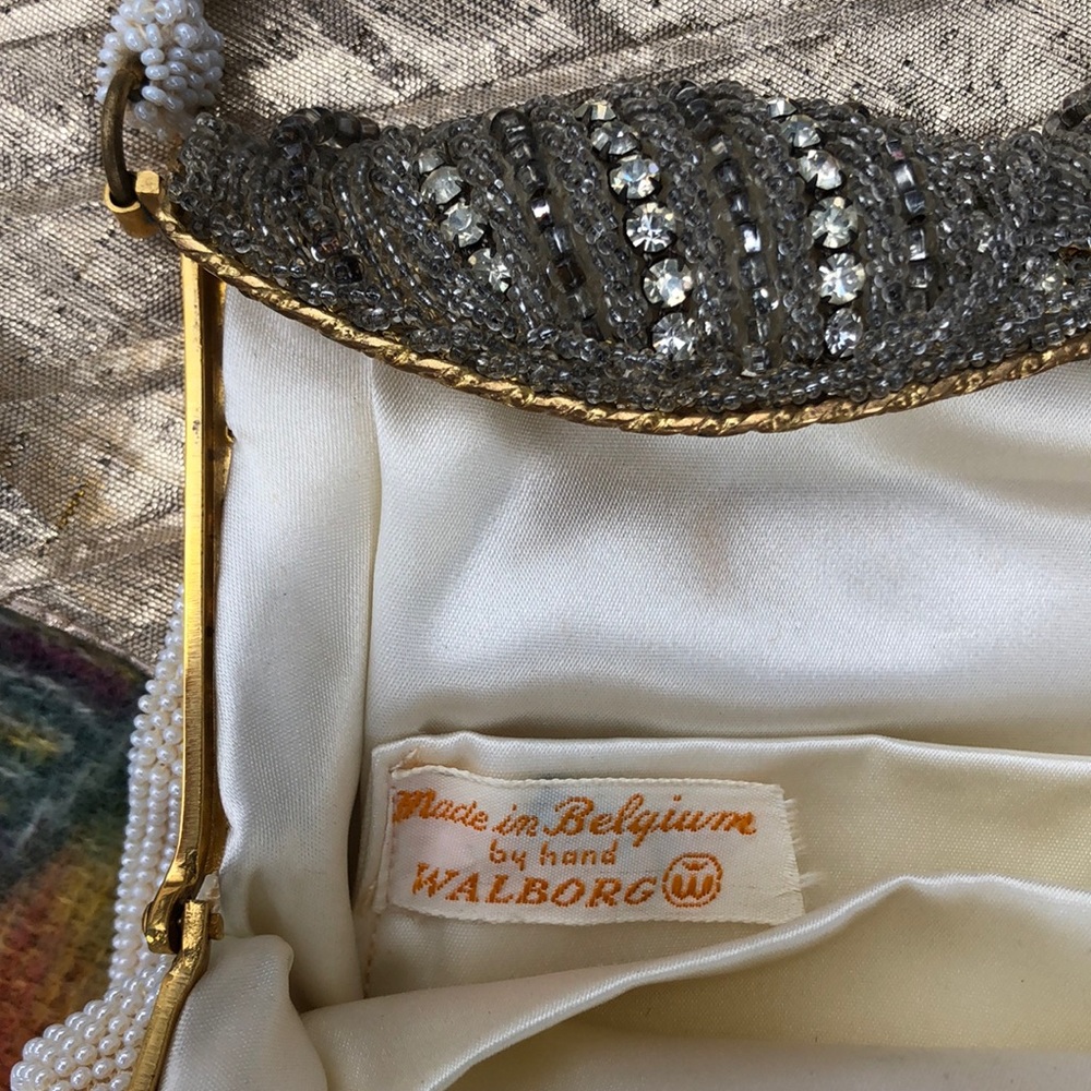 🌺 PRICELESS; RARE Vintage “Barbie” Beaded w/Bling Evening Purse for You! - Picture 4 of 8